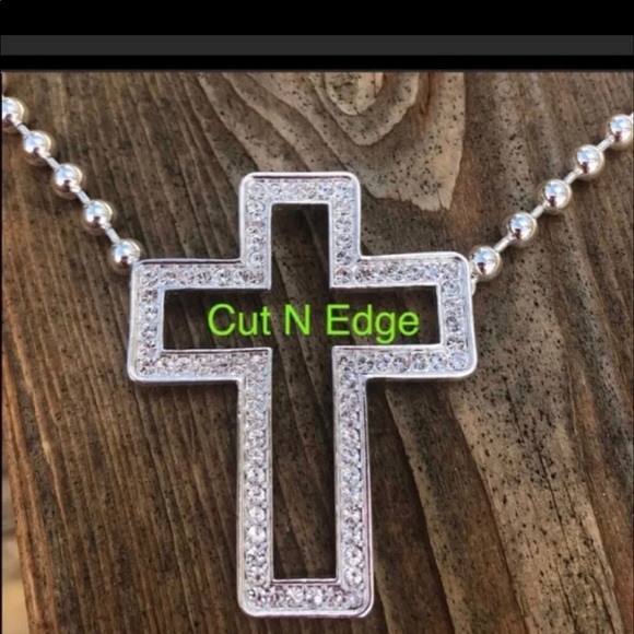 COPY - Montana Silversmith Open Cross Necklace - Picture 2 of 6